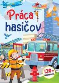 Práca hasičov + 120 nálepiek