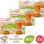 Babybio Mrkva 3x 2x130g - cena, srovnání