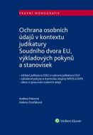 Ochrana osobních údajů - Andrea Pokorná - cena, srovnání