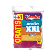 Spontex Microfibre Economic XXL 38x40cm 5ks - cena, srovnání