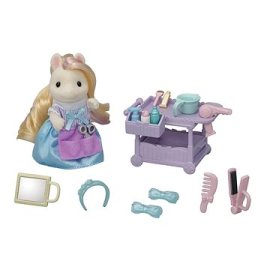 Sylvanian Family - Poník s vlasmi v kaderníctve