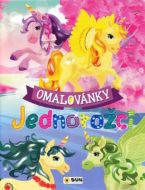 Omalovánky - Jednorožci - velká kniha - cena, srovnání