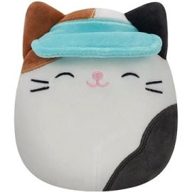 Squishmallows Kocúr so šiltom - Cam