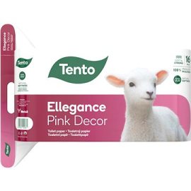 Tento Toaletný papier Ellegance Pink Decor 16ks