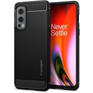 Spigen Rugged Armor Black OnePlus Nord 2 5G - cena, srovnání