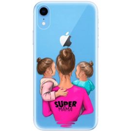 iSaprio Super Mama – Two Girls pre iPhone Xr