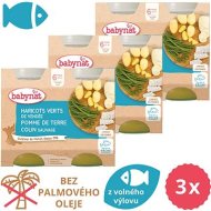 Babybio Zemiaky a zelené fazuľky s aljašskou treskou 3x(2x200g) - cena, srovnání