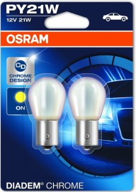 Osram PY21W 12V 21W BAU15s DIADEM CHROME