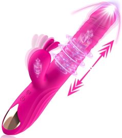 Paloqueth Triple Stimulation Beaded Thrusting G-Spot Rabbit