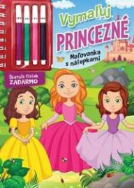 Foni book SK: Vymaľuj princezné