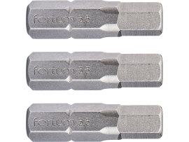 Fortum Bit imbus 3ks, H 5,5x25mm, S2 4741507