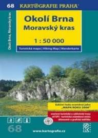 Okolí Brna, Moravský kras 1:50 000