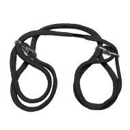 Doc Johnson Japanese Style Bondage Cotton Cuffs Wrist or Ankle - cena, srovnání