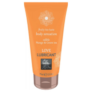 Shiatsu Love Lubricant Edible Mango & Green Tea 75ml - cena, srovnání