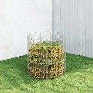 vidaXL Záhradný kompostér Ø50x50 cm pozinkovaná oceľ - cena, srovnání