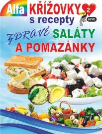 Křížovky s recepty 2/2023 - Zdravé saláty a pomazánky