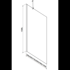 Mexen Cube vaňa 170x80cm 550517080X9510000070