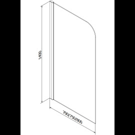 Mexen Cube vaňa 170x80cm 550517080X9007017000