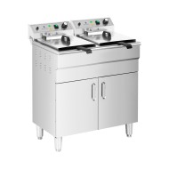 Royal Catering Dvojitá elektrická fritéza - 26 l - 10 000 W - cena, srovnání