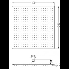 Mexen Slim 79140-00 sprcha