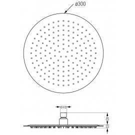 Mexen Slim 79230-70 sprcha