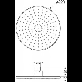 Mexen D-40 79740-66 sprcha