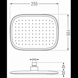 Mexen D-49 79749-25 sprcha