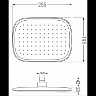 Mexen D-49 79749-25 sprcha - cena, srovnání