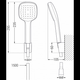 Mexen R-33 785335052-00 sprchový set