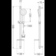 Mexen DQ67 785674581-00 sprchový set