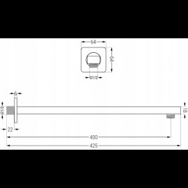 Mexen Slim 79130112-70 sprcha