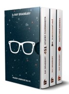 Ray Bradbury BOX: 451 stupňů Fahrenheita, Ilustrovaný muž, Marťanská kronika - cena, srovnání