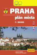 Praha - knižní plán města 2020 - cena, srovnání