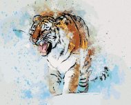 Zuty Maľovaný tiger, 80x100cm bez rámu a bez napnutia plátna - cena, srovnání