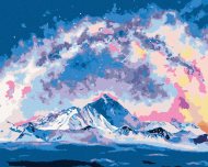 Zuty Mount Everest pod mliečnou dráhou, 80x100cm plátno napnuté na rám - cena, srovnání