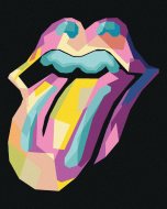 Zuty Pop-art ikona Rolling stones, 80x100cm plátno napnuté na rám - cena, srovnání