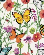 Zuty Lienky a motýliky, 40x50cm plátno napnuté na rám - cena, srovnání