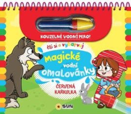 Červená karkulka - Magické vodní omalovánky