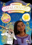 Přání - Tvarované omalovánky se samolepkami - cena, srovnání