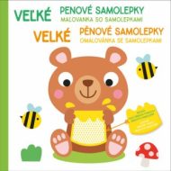 Velké pěnové samolepky Medvídek - cena, srovnání