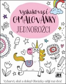 Jednorožci - Vyskakovací omalovánky