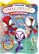 Spidey - Úžasní přátelé - Tvarované omalovánky se samolepkami A4 - cena, srovnání