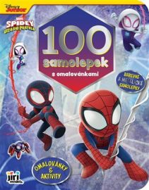 100 samolepek s omalovánkami - Spidey