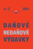 Daňové a nedaňové výdavky 2024 - cena, srovnání