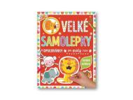 Velké samolepky a omalovánky pro malé ruce Divoká zvířata - cena, srovnání