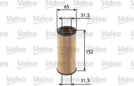 Valeo Olejový filter 586545