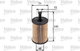 Valeo Olejový filter 586506