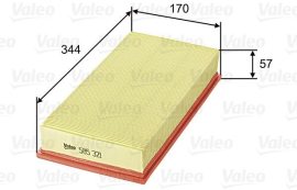 Valeo Vzduchový filter 585321