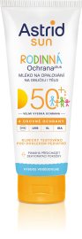 Astrid SUN Rodinné mlieko na opaľovanie SPF50+ 250ml