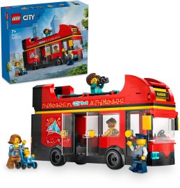 Lego City 60407 Červený dvojposchodový vyhliadkový autobus